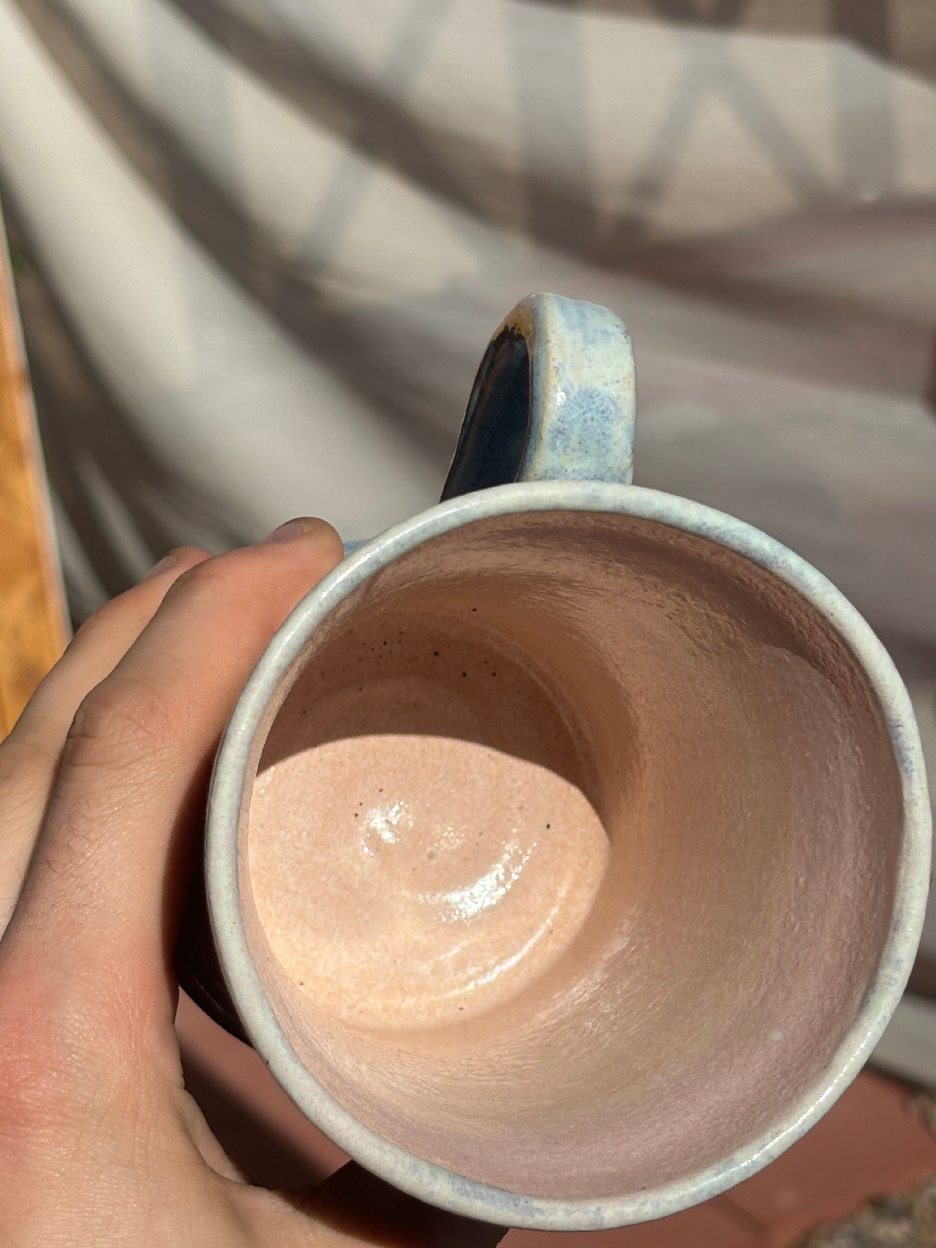 Two Tone Hourglass Mug