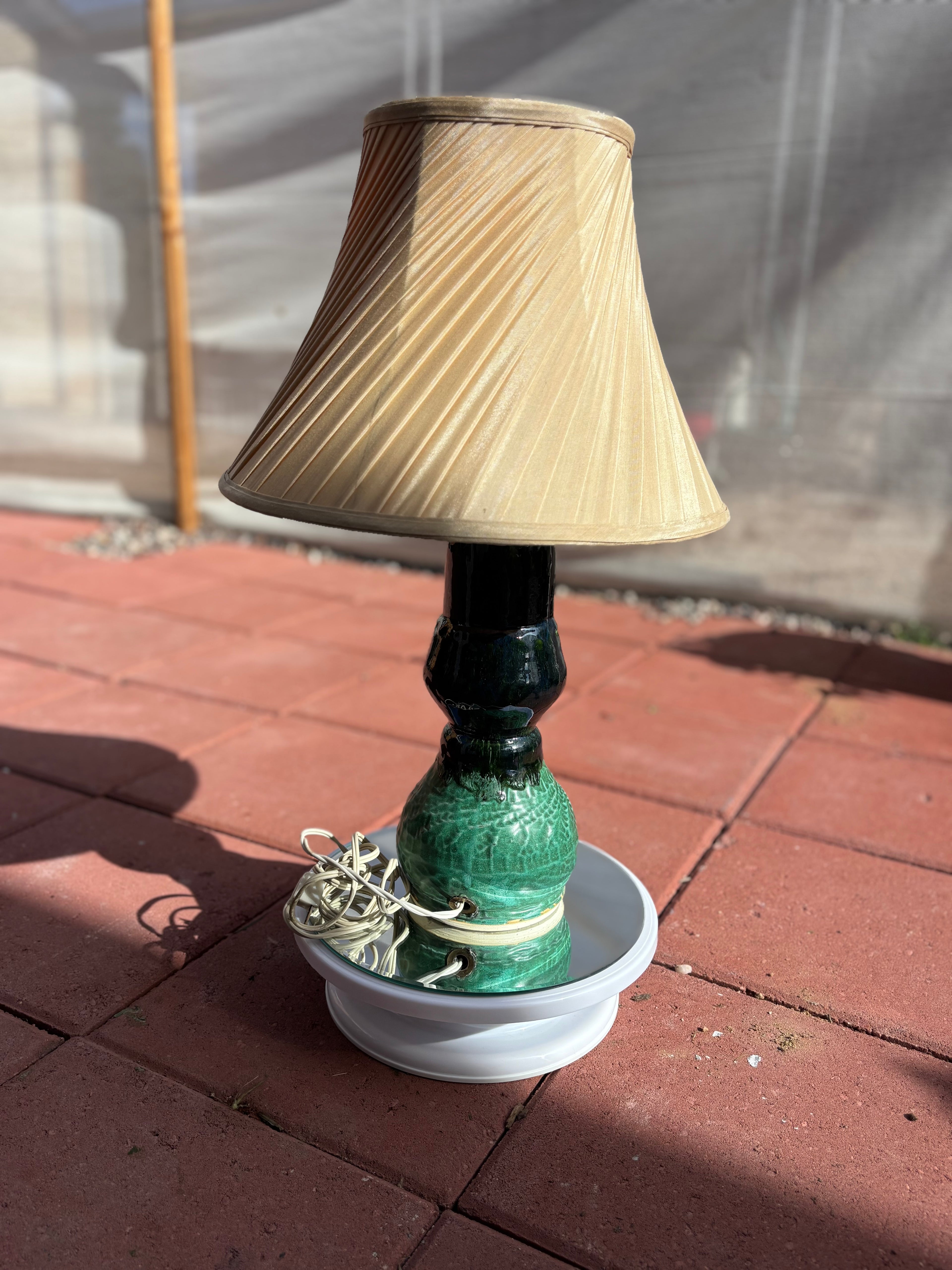 Weathered Bronze Lamp