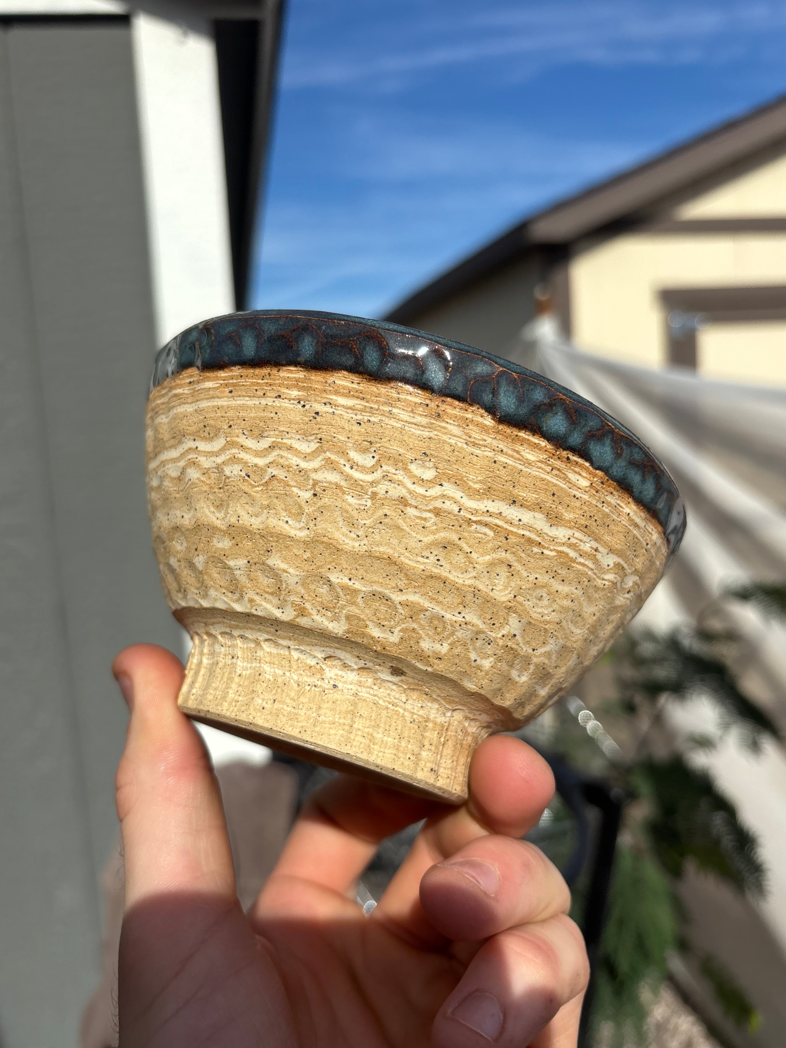 Marbled Swirl Bowl