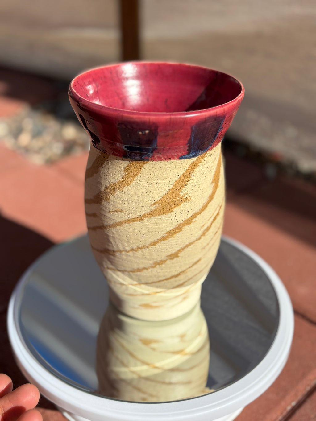Marbled Vase