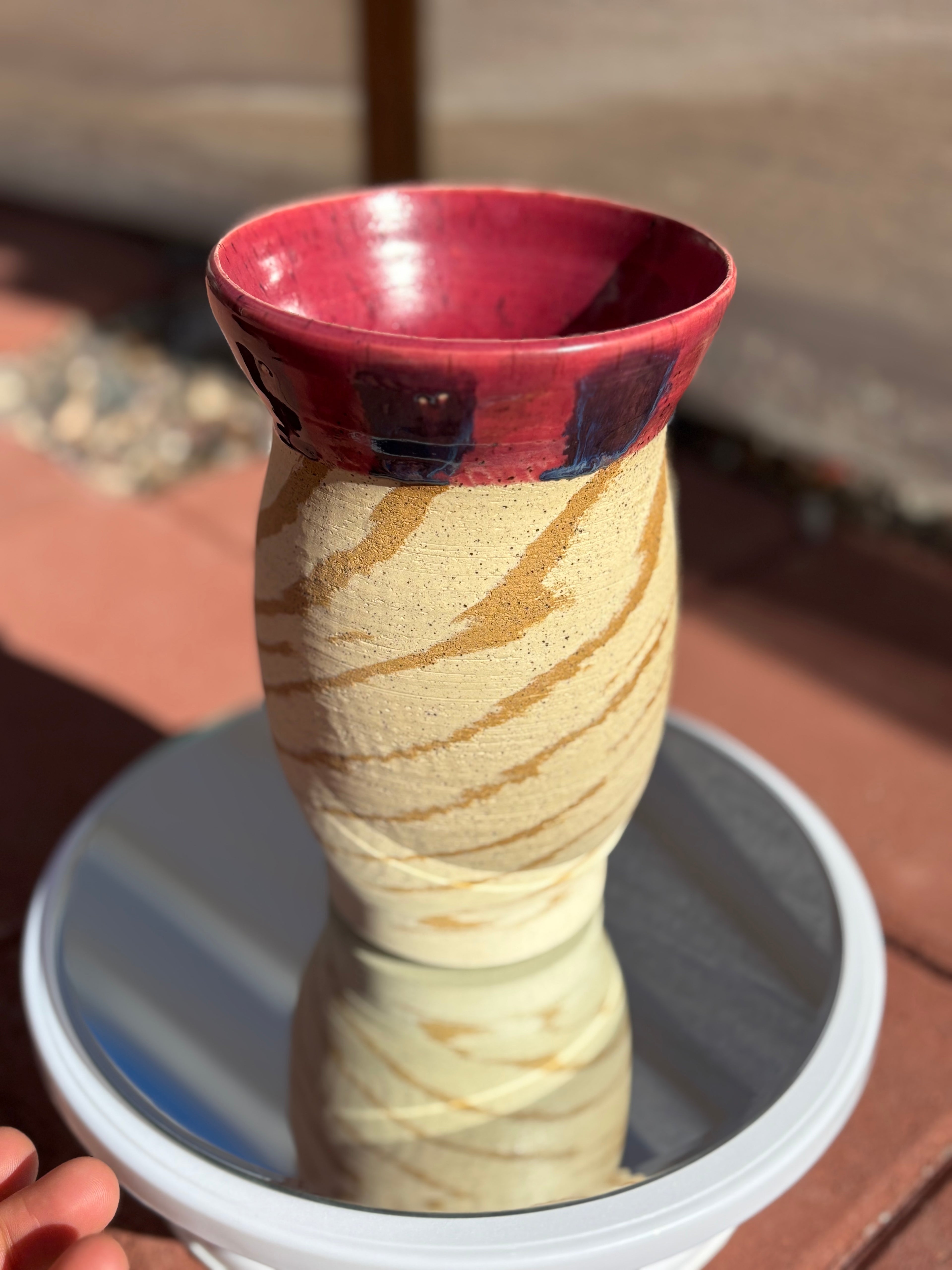 Marbled Vase