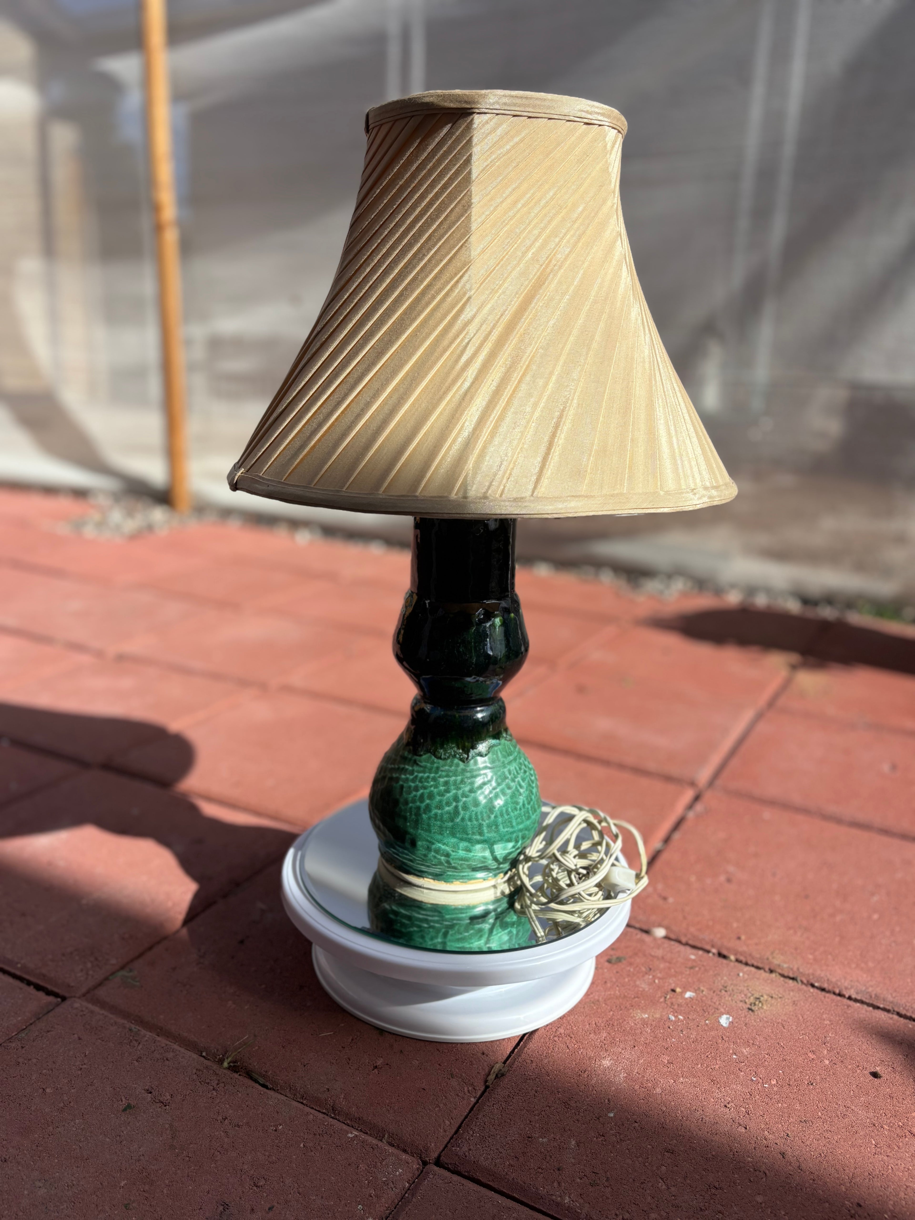 Weathered Bronze Lamp