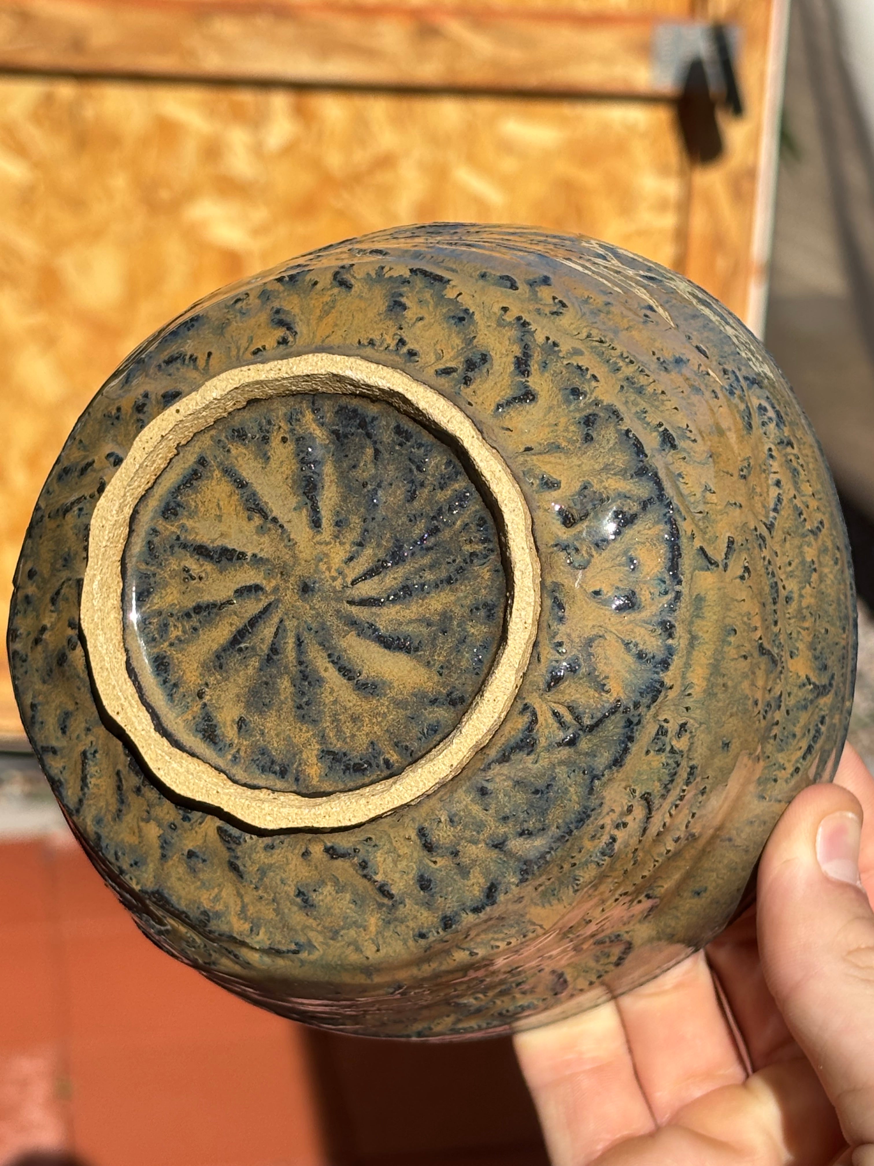 Emerald Floral Trinket Bowl