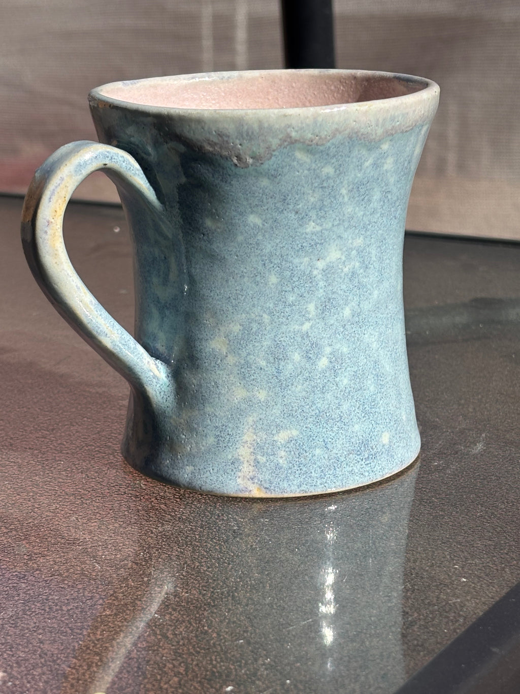 Two Tone Hourglass Mug