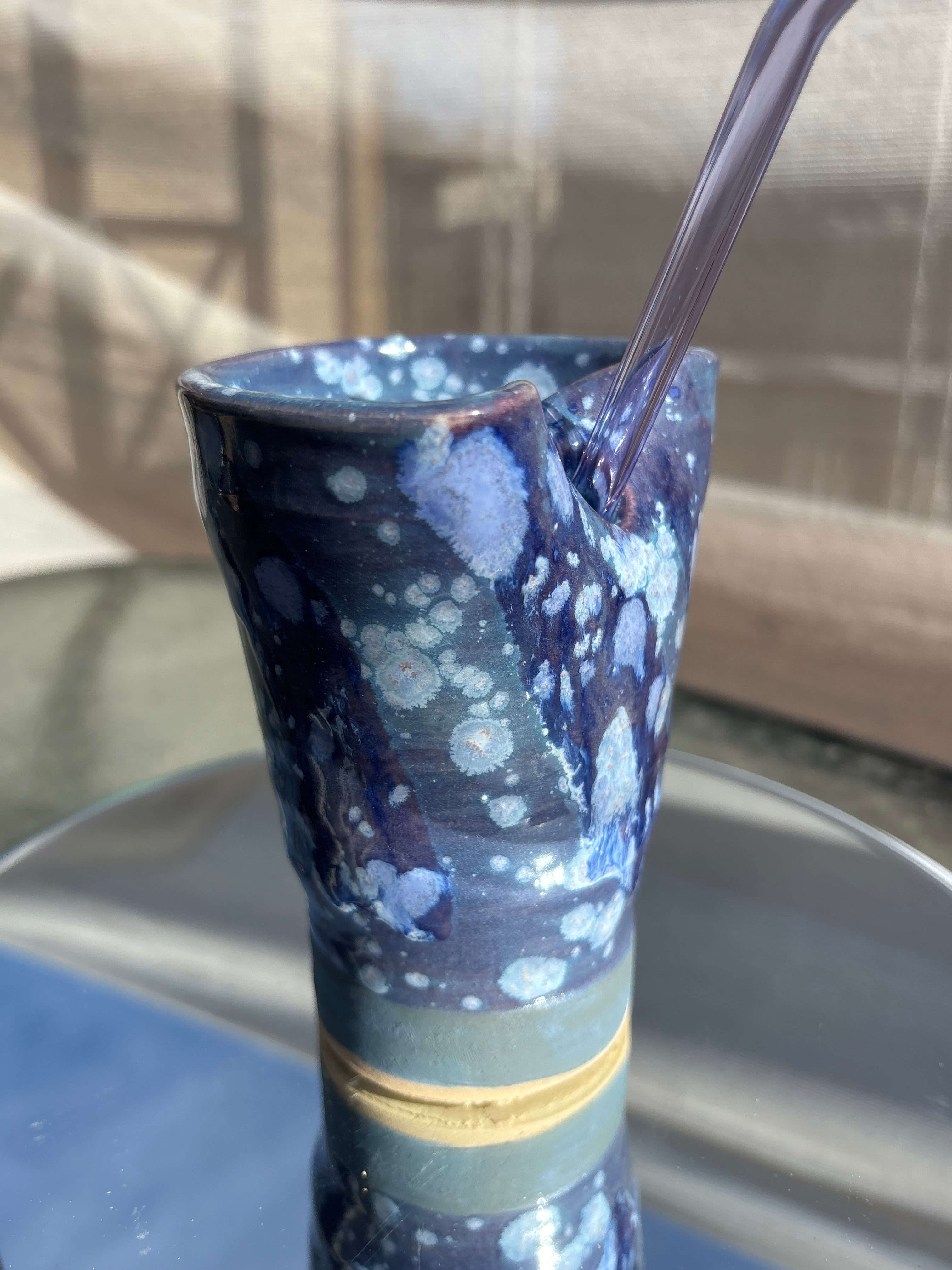 Purple Galaxy Tumbler Cup