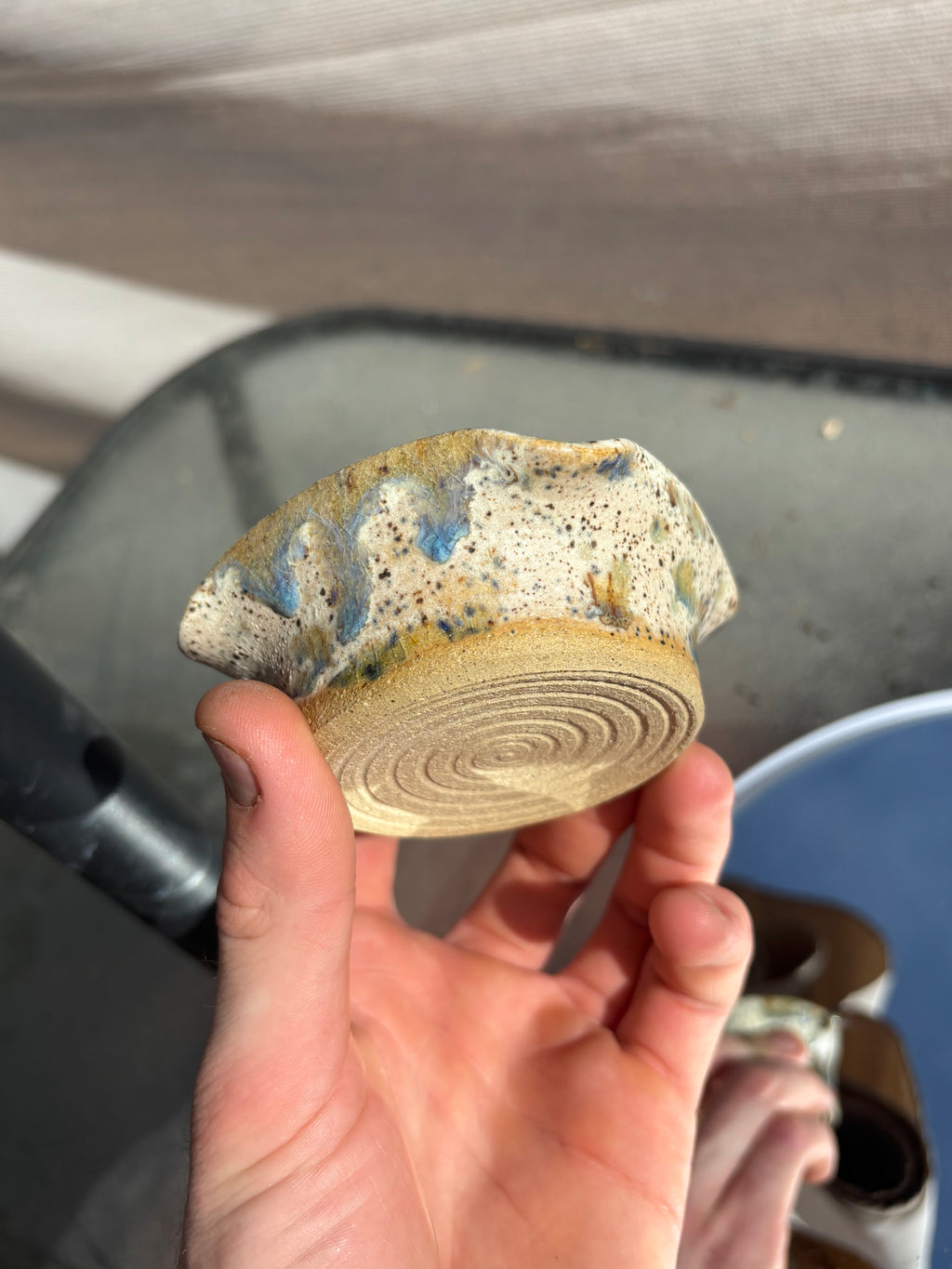 Four Lipped Ashtray