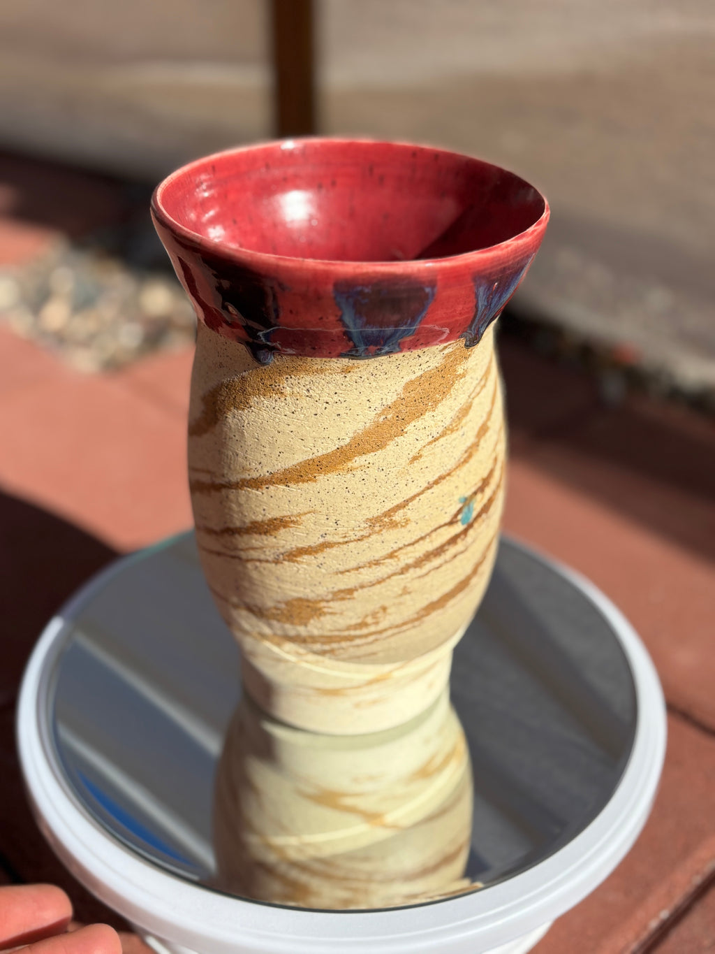 Marbled Vase
