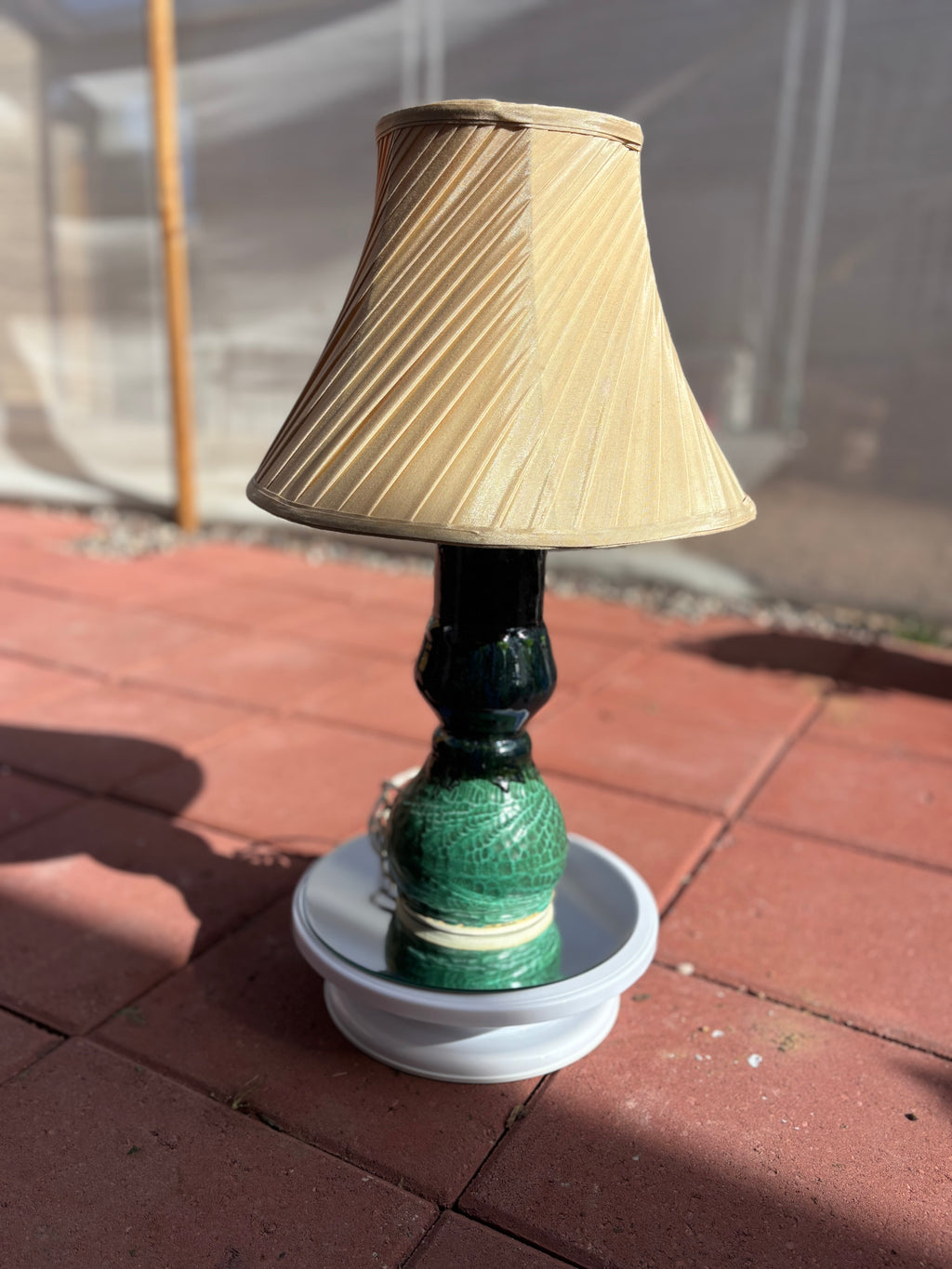 Weathered Bronze Lamp