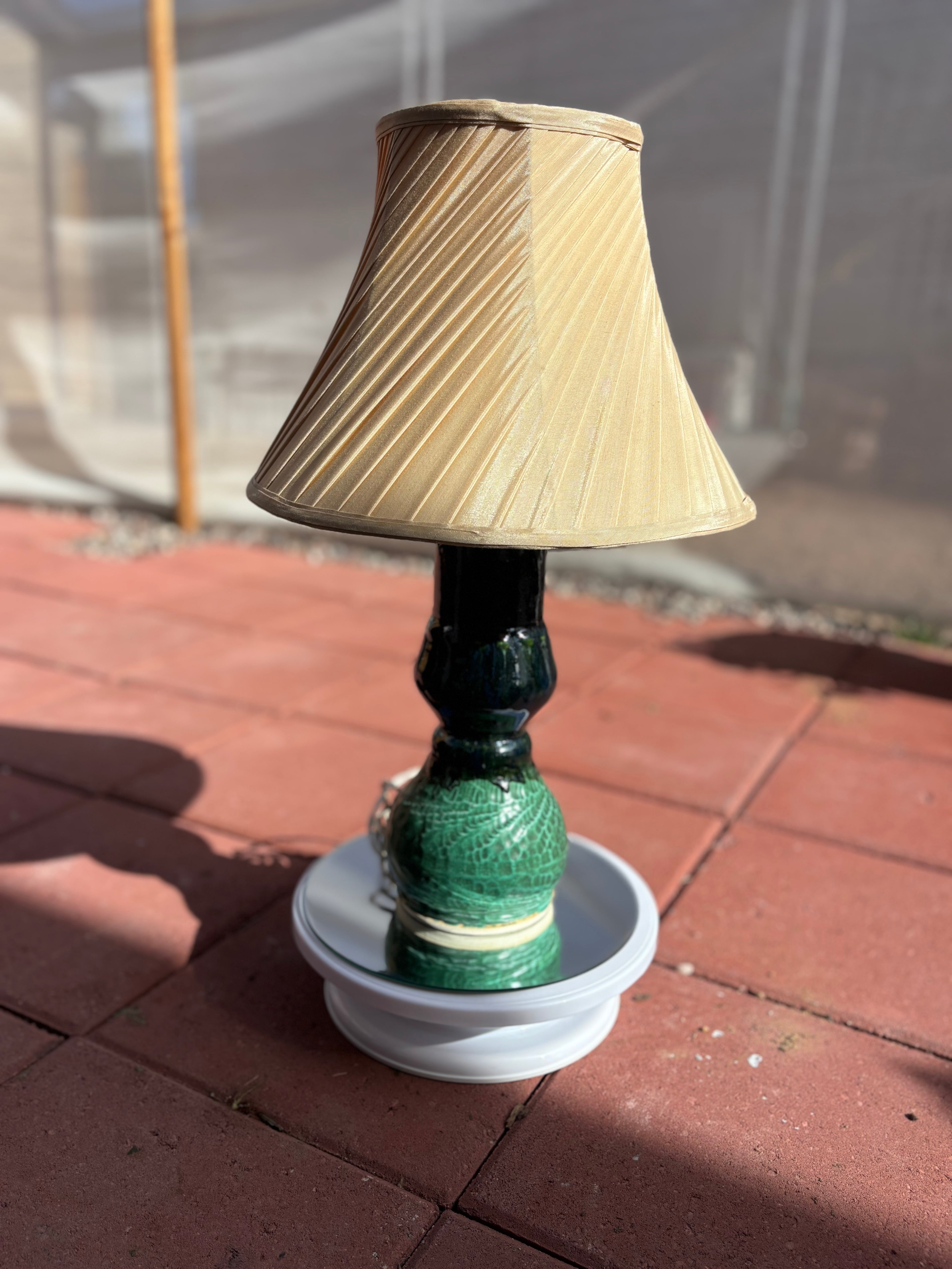 Weathered Bronze Lamp