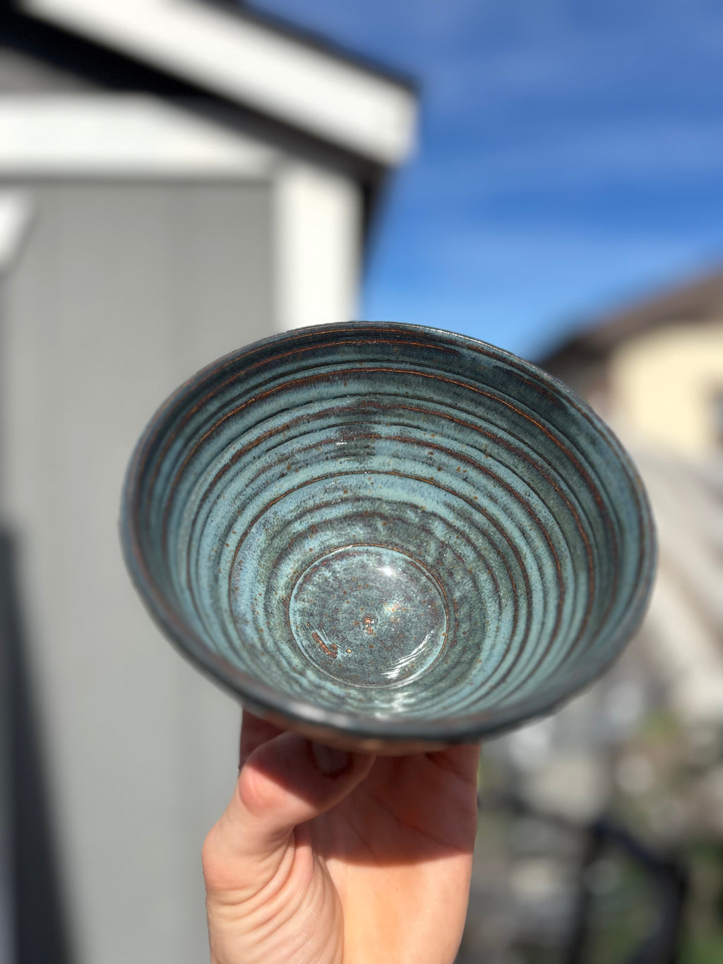 Marbled Swirl Bowl