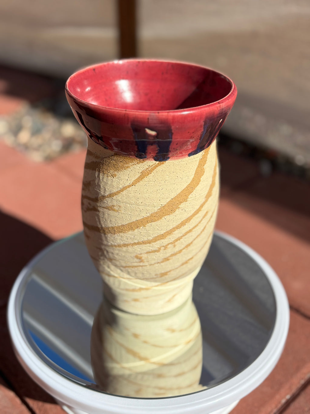 Marbled Vase