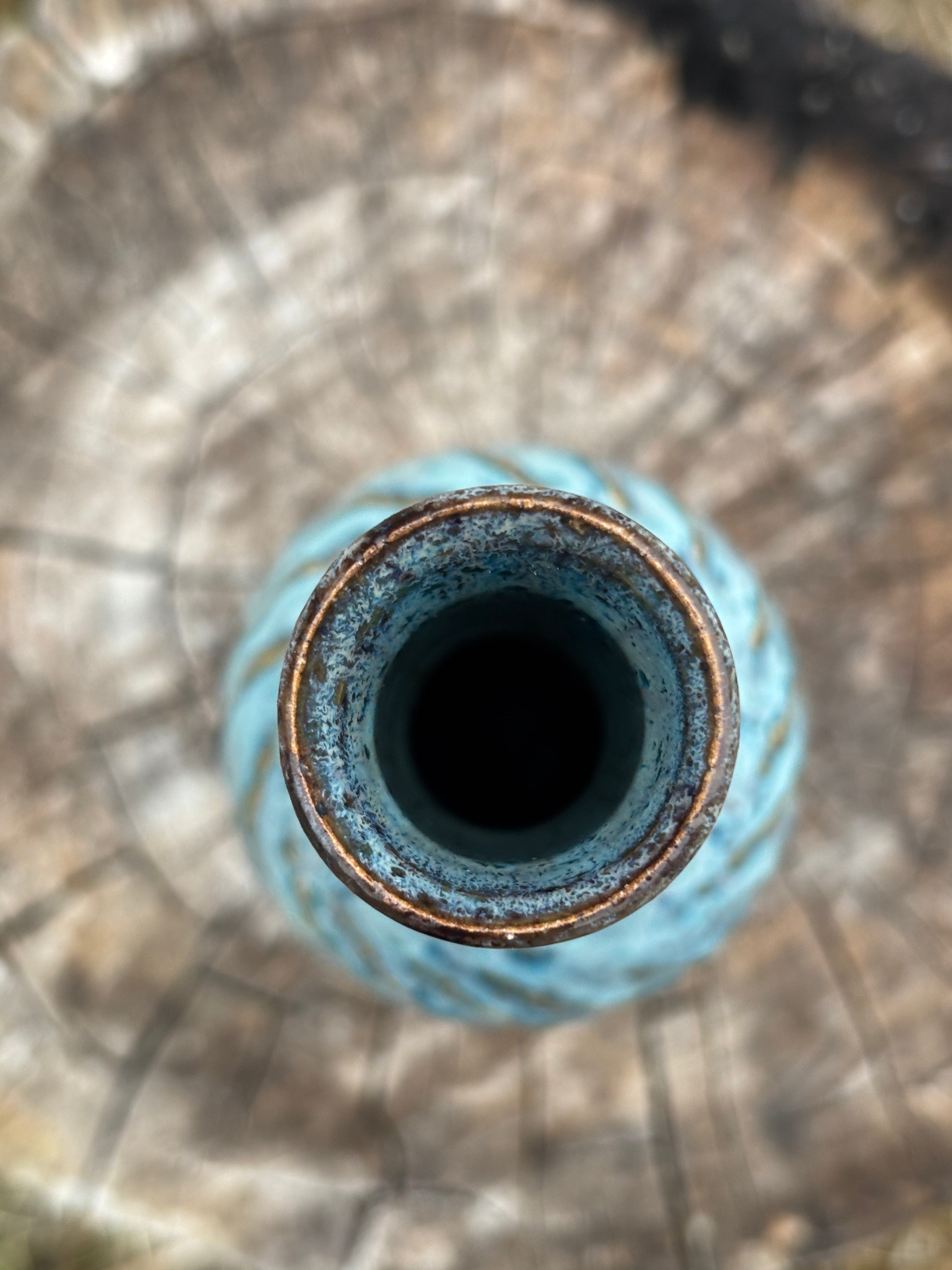 Twisted Bottleneck Vase