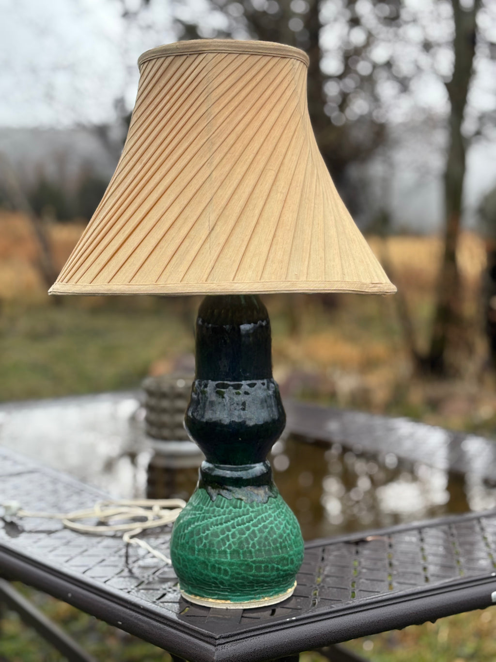 Weathered Bronze Lamp