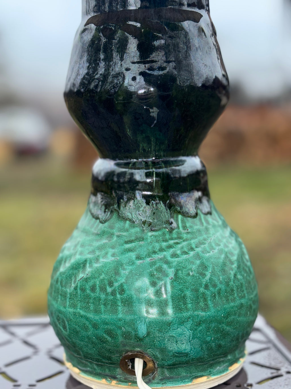 Weathered Bronze Lamp