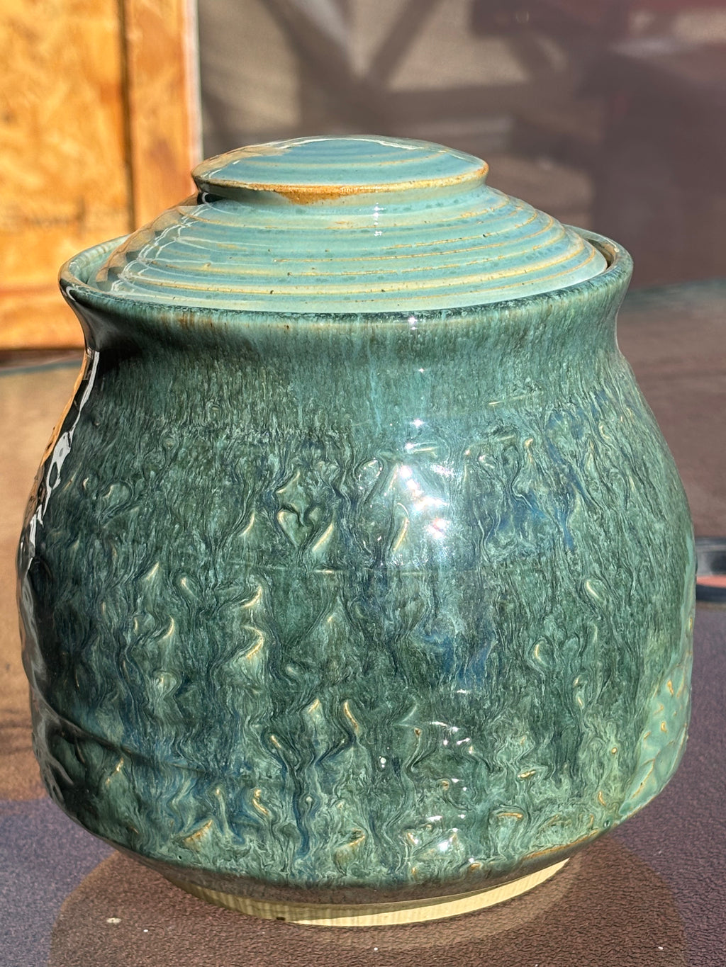 Heart Textured Jar