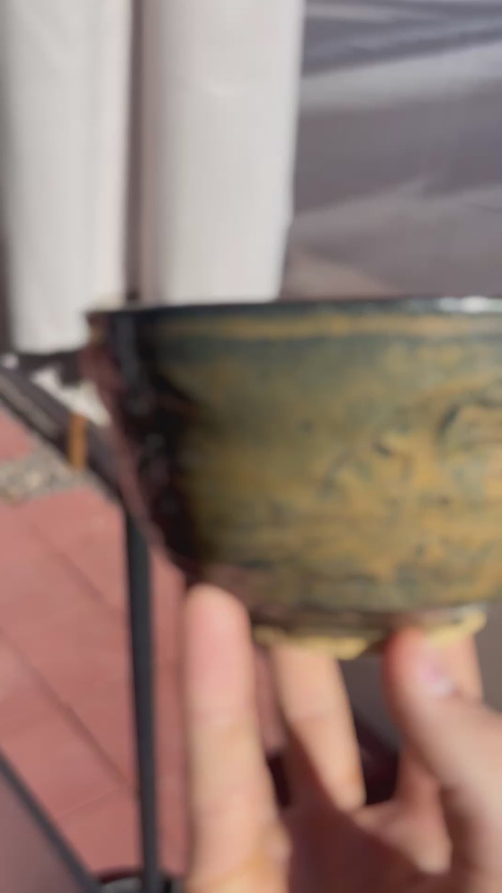 Emerald Floral Trinket Bowl