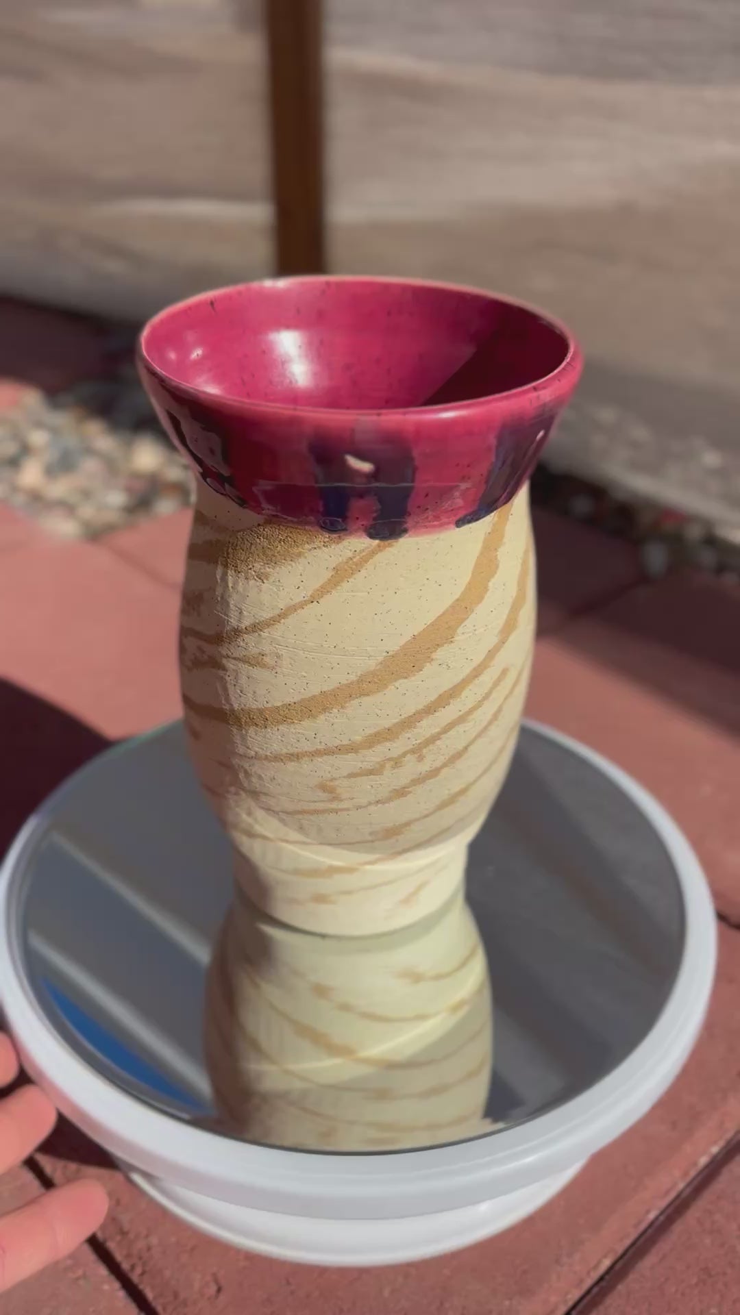 Marbled Vase