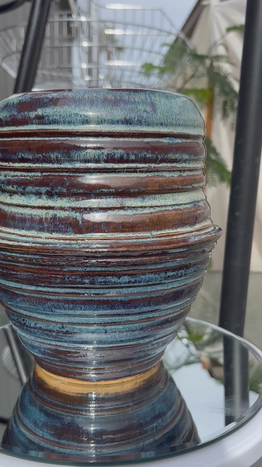 Rainfall Rustic Vase