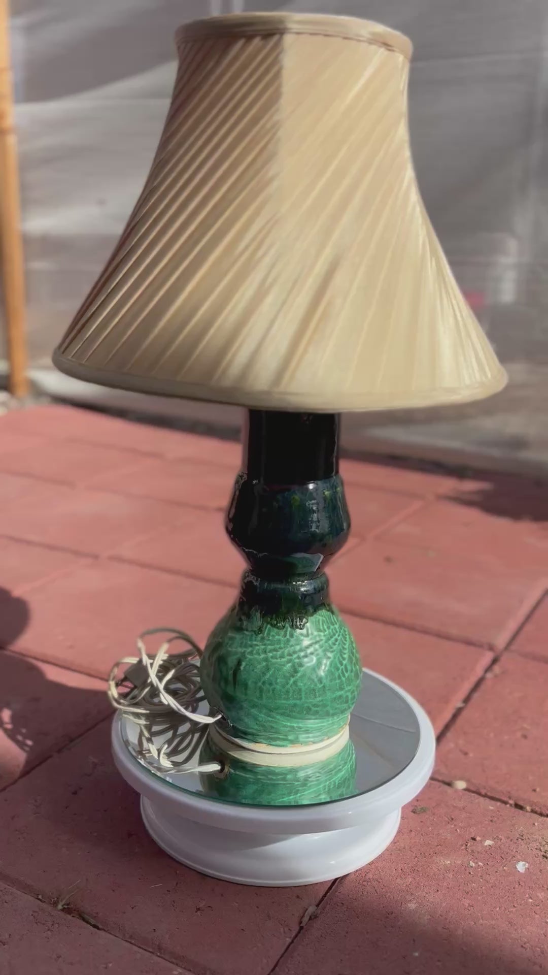 Weathered Bronze Lamp